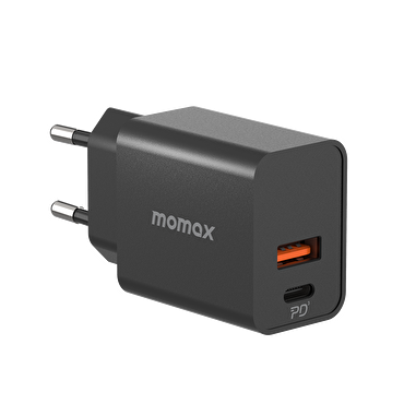 Momax Oneplug USB-C PD Hızlı Şarj 30W - Siyah