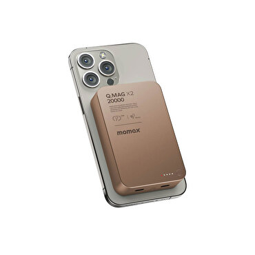 Momax QMag 20000mAh MagSafe Powerbank - Çöl