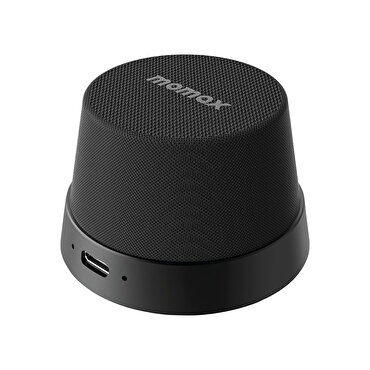 Momax 1-Vibe Go MagSafe Hoparlör - Siyah