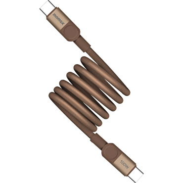 Momax MagLink USB-C to USB-C 60W Kablo 2M - Çöl