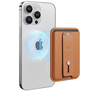 ESR HaloLock MagSafe Teleskopik Araç Tutucu-Kahve