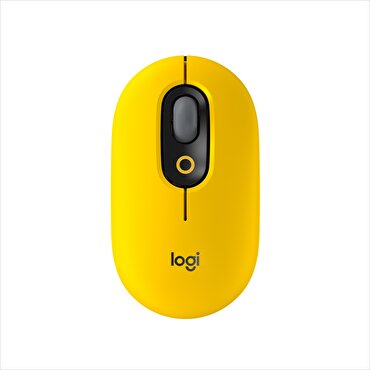 Logitech POP Kablosuz Mouse - Sarı
