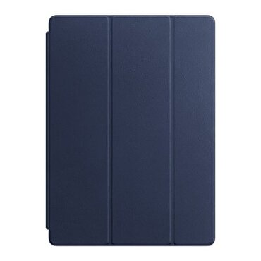Apple Smart Cover iPad Pro 12.9 inç Deri Stand Kılıf (Gece Mavisi) MPV22ZM/A
