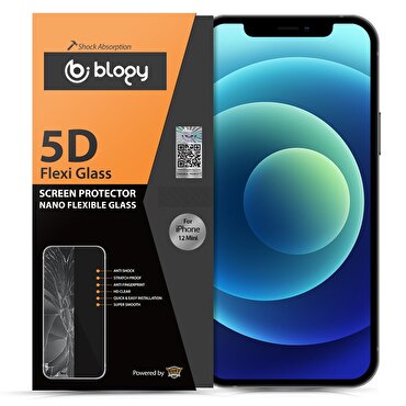 Buff Blogy iPhone 12 Mini Flexi 5D Ekran Koruyucu 6959633504666