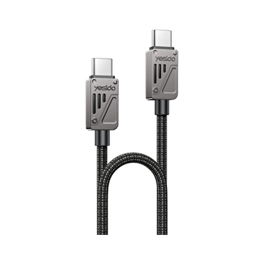 Yesido Car Play Uyumlu 60W Type-C Kablo 1.2M Siyah