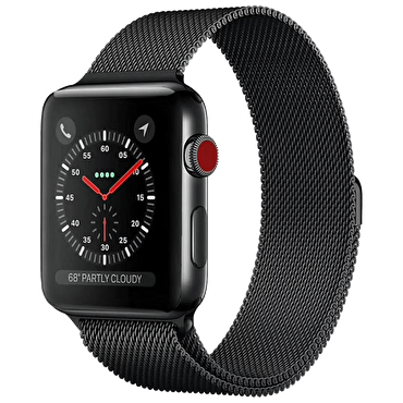 Piili Apple Watch Metal Kayış 38/40/41 - Siyah 6944629136211