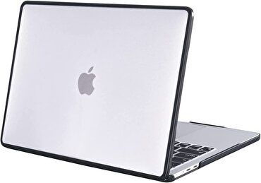 Piili Macbook Pro 13 M2 Mat Hardshell - Şeffaf