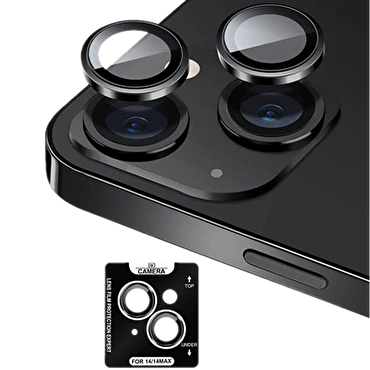 Piili iPhone 15 / Plus HD Lens - Siyah