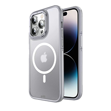 Piili iPhone 15 Pro Max Strong MagSafe Kılıf - Gri
