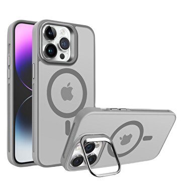 Piili iPhone 15 Pro Metal Bracket  MagSafe - Gri