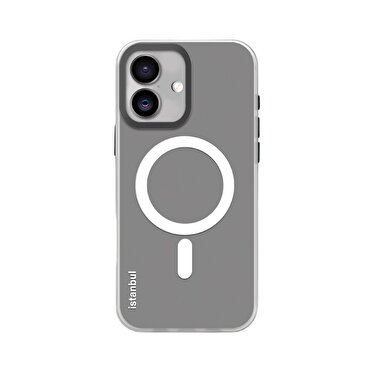 Piili iPhone 16 Phantom Magsafe Kılıf Siyah