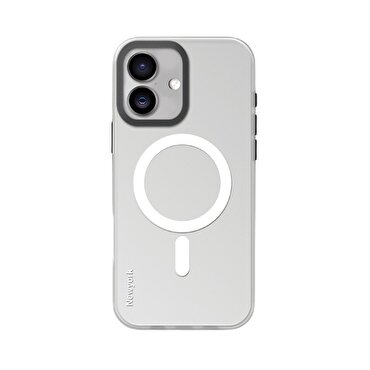 Piili iPhone 16 Phantom Magsafe Kılıf Beyaz