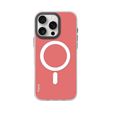 Piili iPhone 16 Pro Max Phantom Magsafe Kırmızı