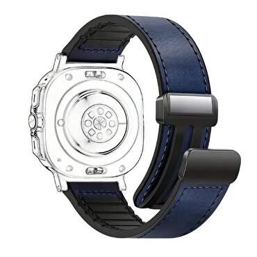 Piili Watch 42-44-45-46-49 mm Kayış Lacivert