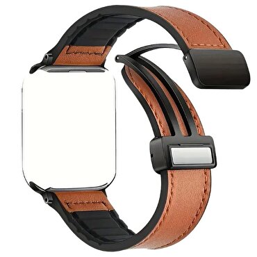Piili  Watch 42-44-45-46-49 mm Kordon - Kahverengi