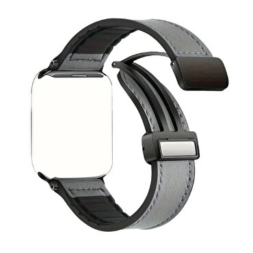 Piili Watch 42-44-45-46-49 mm Kayış Gri