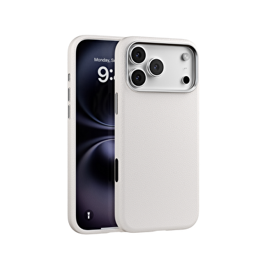 Piili ıPhone 17 Pro Max Leather Magsafe Kılıf Tita