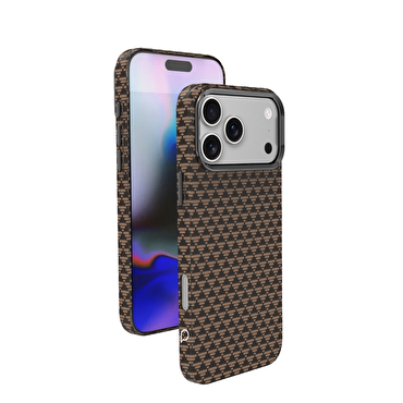 Piili ıPhone 17 Pro Kevlar Serisi Magsafe Kılıf Ya