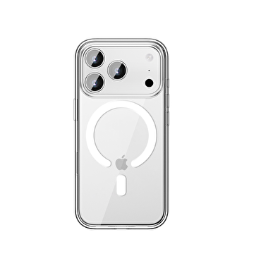 Piili iPhone 17 Pro Max Magsafe Crystal Clear Şeff