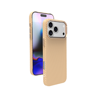 Piili ıPhone 17 Pro Kevlar Serisi Magsafe Kılıf Go