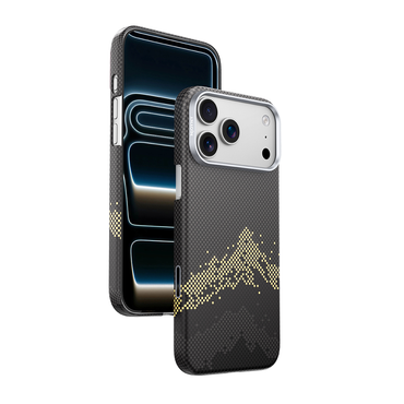 Njoyny AI Kevlar Alpine iPhone 18 Pro MagSafe Kılıf - Siyah
