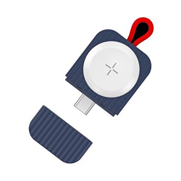 Rock Apple Watch MagSafe Taşınabilir USB Şarj