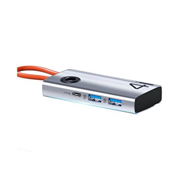 Rock Multi Fonksiyon 4 in 1 Type-C Dönüştürücü