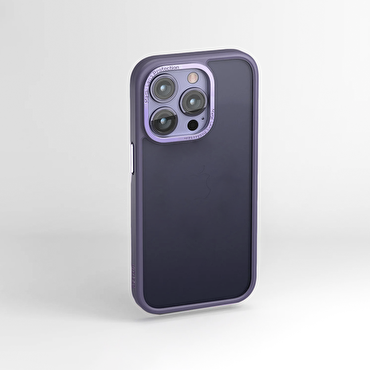 Grafent Soft Serisi iPhone 14 Pro Kılıf-Mor