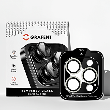 Grafent iPhone 15 Pro / Max Safir Lens - Natürel