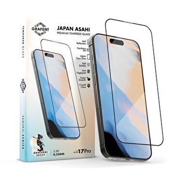 Grafent Samurai Serisi iPhone 17 Pro Ekran Koruyucu