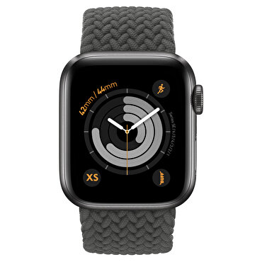Buff Apple Watch Bands Braided 42/44 XS - Gri