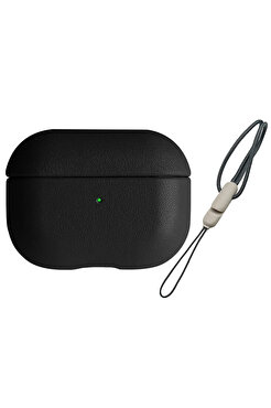 Yesido Airpods Pro 2.nesilDeri Kılıf - Siyah