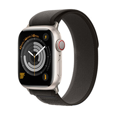 Buff Watch Fabric Band 42/44/45mm-Siyah&Turuncu