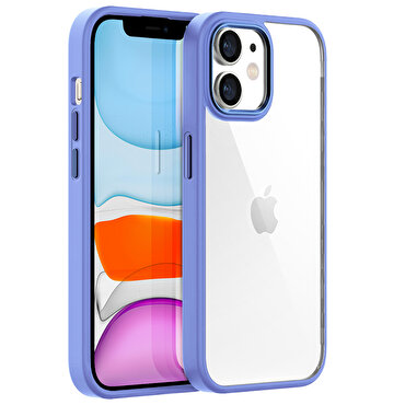 Buff iPhone 11 New Air Bumber Kılıf - Lila