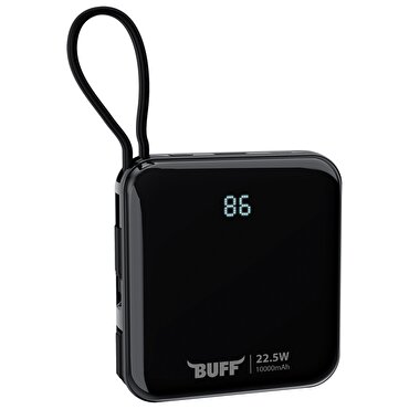 Buff 10000 mAh Dijital Ekranlı Powerbank