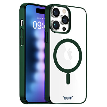 Buff iPhone 15 ProMax MagSafe Slim Fit Kılıf Green