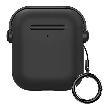 Buff Airpods 2 DjPods Kılıf Siyah-Siyah