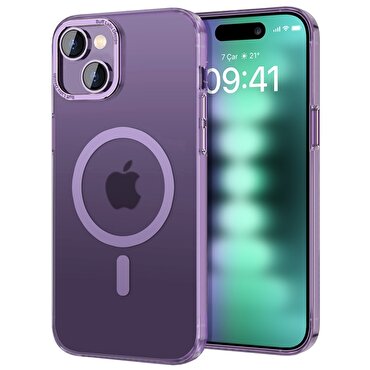 Buff iPhone 15 Plus TaoFit Kılıf - Mor