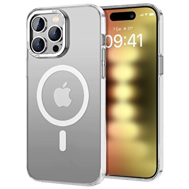 Buff iPhone 15 Pro TaoFit Kılıf - Beyaz 8683548219251