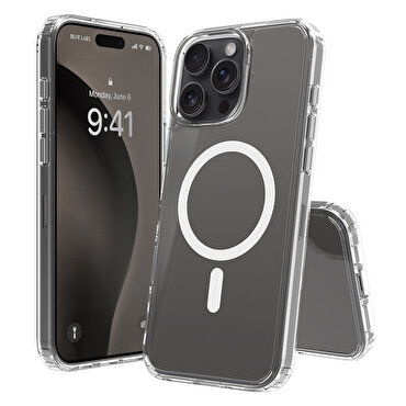 Buff iPhone 16 Pro Max Magsafe Air Hybrid - Şeffaf