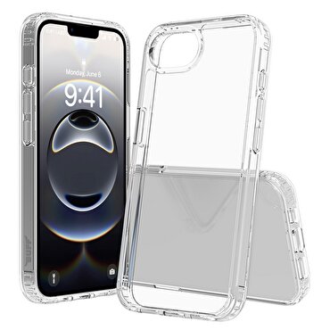 Buff iPhone 16E Air Hybrid Kılıf - Şeffaf 