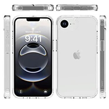 Buff iPhone 16E Air Hybrid Kılıf - Şeffaf 