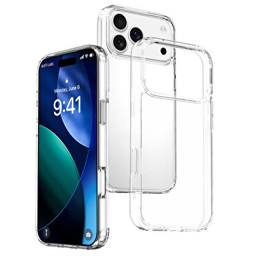 Buff iPhone 17 Pro Max Şeffaf Kılıf - Air Hybrid S