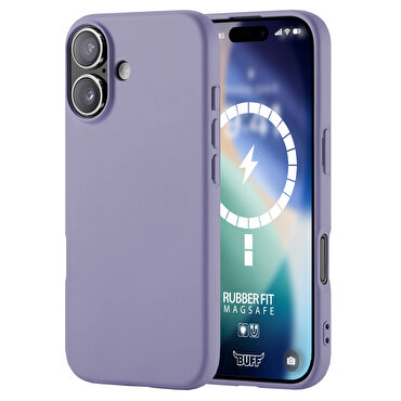 Buff iPhone 17 Magsafe Rubber Fit Silikon Kılıf Pu