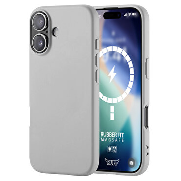 Buff iPhone 17 Magsafe Rubber Fit Silikon Kılıf Gr