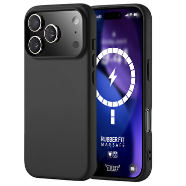 Buff iPhone 17 Pro Magsafe Rubber Fit Silikon Kılı