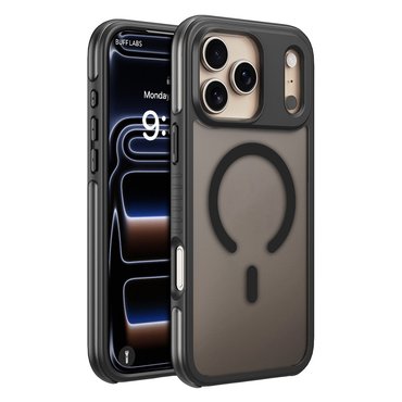 Buff iPhone 18 Pro / 17 Pro MagSafe Air Bumper Kılıf - Siyah