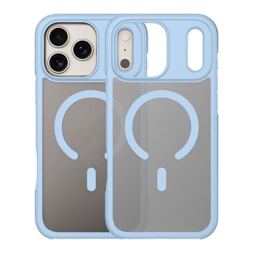 Buff iPhone 18 Pro / 17 Pro MagSafe Air Bumper Kılıf - Açık Mavi