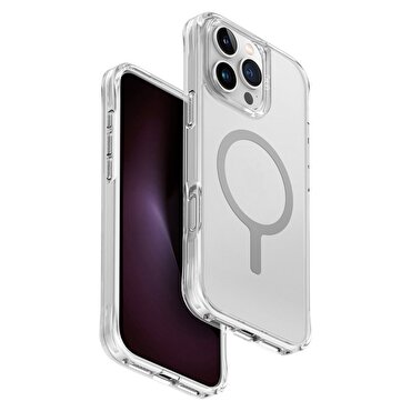 Uniq iPhone 16 Pro LifePro Magsafe Kapak - Şeffaf
