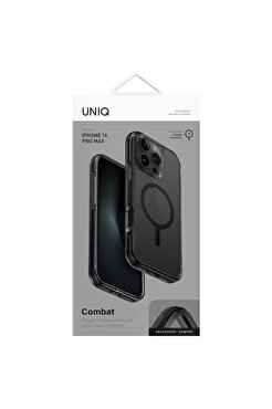 Uniq iPhone 16 Pro Combat Magsafe Kılıf - Siyah